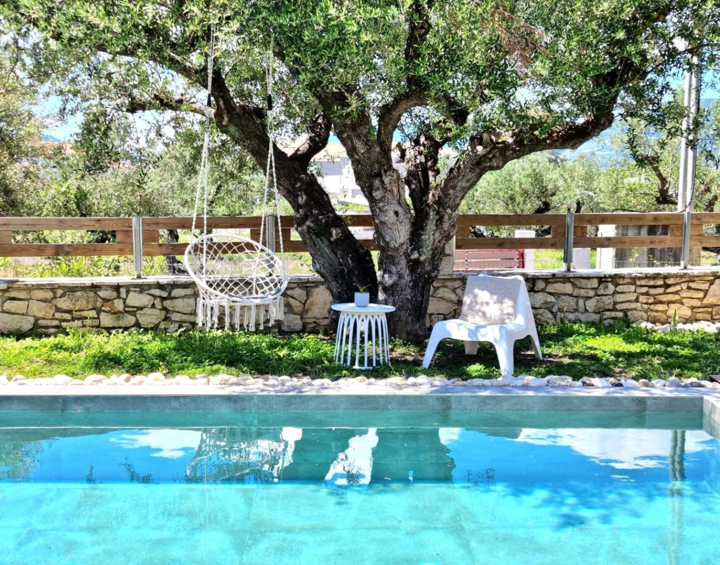 Villa Leia, Luxury Villa For 6 People With Pool Kalamáki Kültér fotó